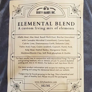 DIRTY HANDS ELEMENTAL BLEND 10L